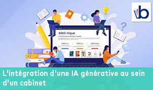 Illustration d'un ordinateur portable représentant une bibliothèque numérique entourée de personnages lisant et de livres : Attirer et fidéliser les talents dans un secteur en pleine mutation