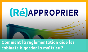 Visuel avec le texte (RE)APPROPRIER sur fond jaune et vert avec une arche stylisée