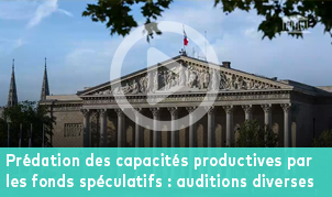 Image avec en fond l'Assemblée nationale