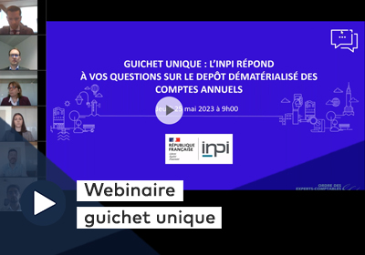 Guichet unique : l’INPI répond à vos questions sur le dépôt dématérialisé des comptes