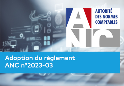 Adoption du règlement ANC n°2023-03 