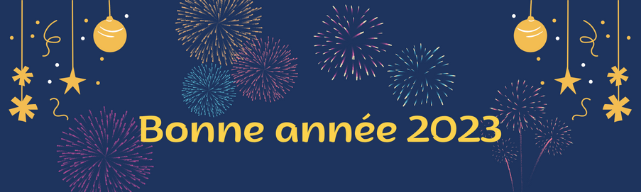 Bandeau "Bonne année 2023"